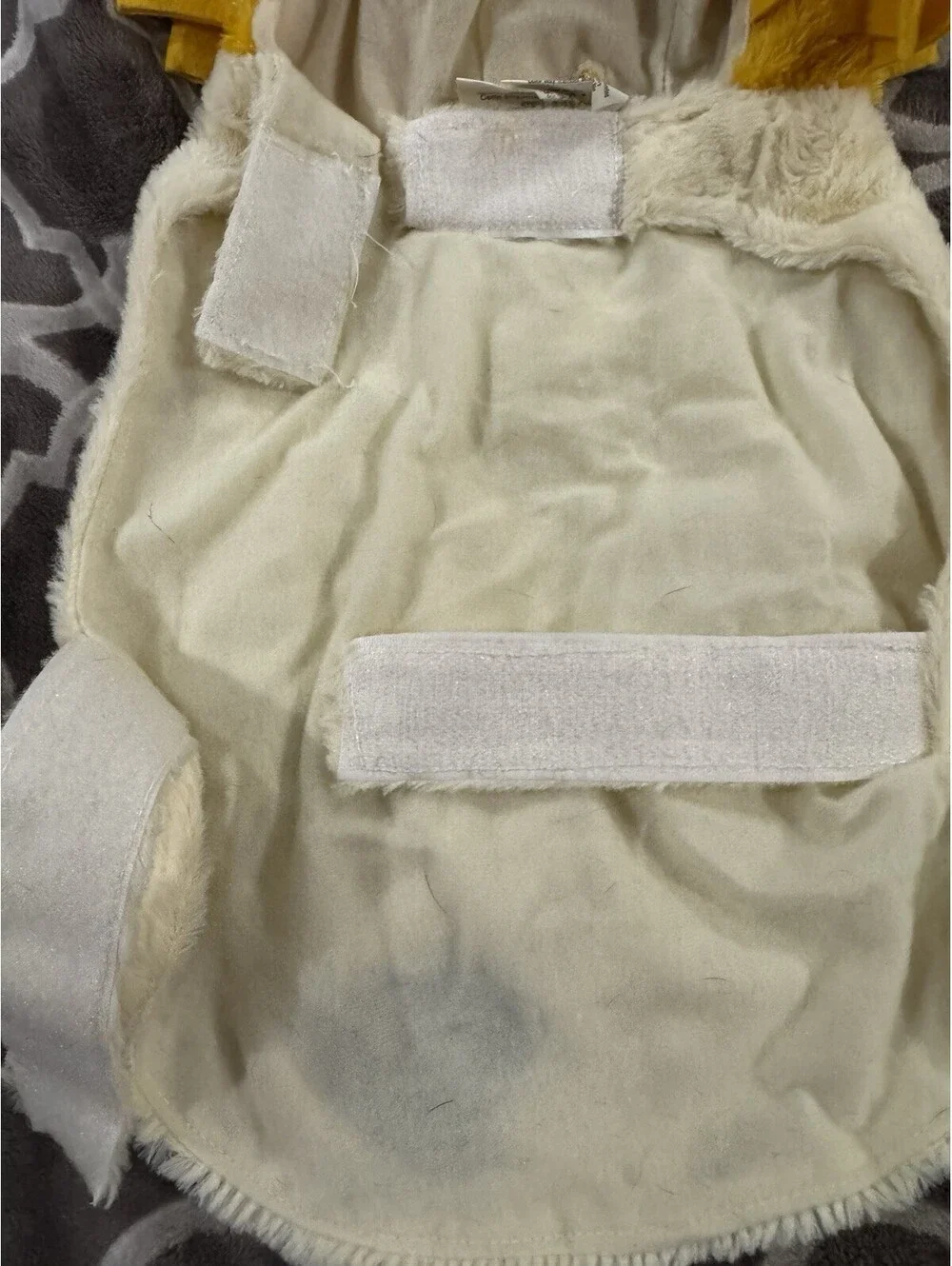 Top Paw Lion Dog Costume Coat Jacket For Dogs Size Medium With Hood